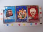 Kerstzegel - strook Gibraltar 1979 - pf., Postzegels en Munten, Postzegels | Europa | Overig, Overige landen, Verzenden, Postfris