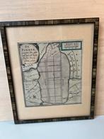 Fraaie oude prent van de polder De Purmer. 1622, Ophalen of Verzenden