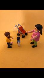 Moeder met kinderen + wandelwagen nr.4782, Ophalen of Verzenden, Zo goed als nieuw