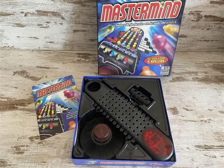 Mastermind 5 personen Parker [s892], Hobby en Vrije tijd, Gezelschapsspellen | Bordspellen, Zo goed als nieuw, Ophalen of Verzenden