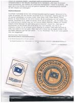 BIERVILTJE  LINEA ROTTERDAM SUDAMERICA, Verzamelen, Biermerken, Verzenden, Nieuw, Viltje(s), Overige merken