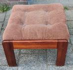 Vintage jaren 60  Pastoe bijzettafel / hocker, Ophalen, Hout, Gebruikt, Design