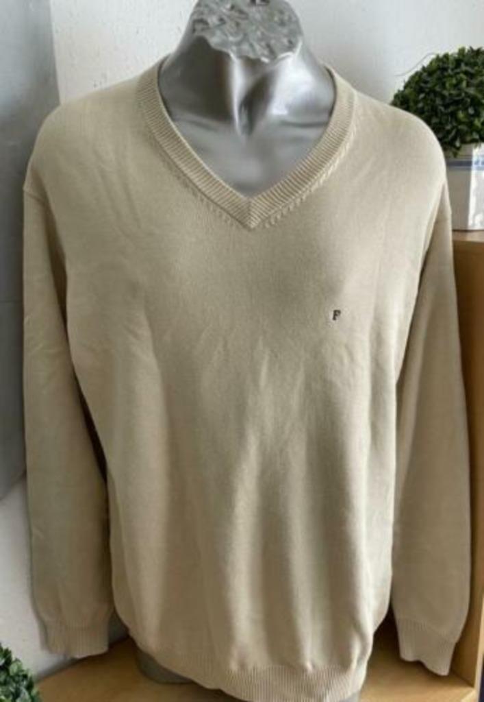 For Fellows trui maat L [vm], Kleding | Heren, Truien en Vesten, Zo goed als nieuw, Maat 52/54 (L), Beige, Ophalen of Verzenden