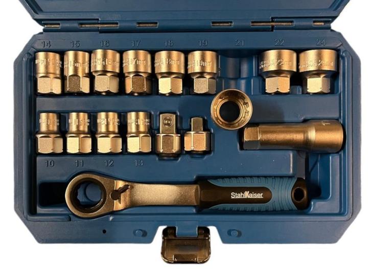 Dopset-doorsteek-17dlg. - Nieuw, Auto diversen, Overige Auto diversen, Ophalen of Verzenden