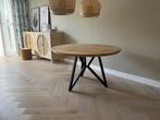 Ronde tafel van eikenhout, Verzenden, Rond, Nieuw, Vijf personen of meer