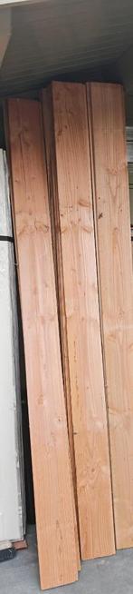 Douglas sponningsplank 250x17cm, 16mm dik, 22 stuks - NIEUW, Ophalen, Nieuw, 250 cm of meer, Planken