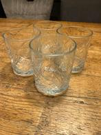 4 Blomus Whiskey Glazen, Ophalen of Verzenden, Zo goed als nieuw, Glas