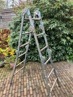 Degelijke vouwladder, Doe-het-zelf en Verbouw, Ladders en Trappen, Ophalen, Gebruikt, Opvouwbaar of Inschuifbaar, 4 meter of meer