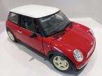 Mini Cooper 2001 Bburago 1:18 modelauto 113, Hobby en Vrije tijd, Modelauto's | 1:18, Ophalen of Verzenden, Zo goed als nieuw