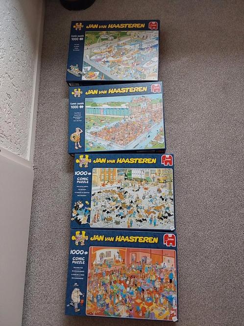Jan van haasteren,  10 stuks, Hobby en Vrije tijd, Denksport en Puzzels, Zo goed als nieuw, Ophalen of Verzenden