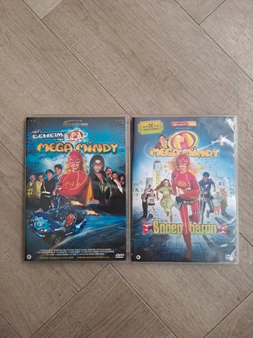 2 Mega Mindy Films te koop! Studio 100 dvds Kinder dvds  beschikbaar voor biedingen