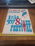 Jazz festival dendermonde, Verzamelen, Stickers, Ophalen of Verzenden, Zo goed als nieuw