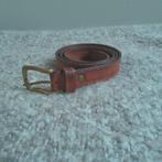 Amici Cognac Herenriem - Maat 95 - Echt Leder, 95 tot 105 cm, Bruin, Echt leder, Ophalen of Verzenden