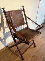 Antieke officiers stoel, Ophalen
