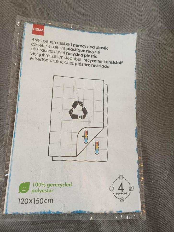 4 Seizoenen Dekbed + Beddengoed, Huis en Inrichting, Slaapkamer | Beddengoed, Zo goed als nieuw, Dekbedovertrek, Tweepersoons