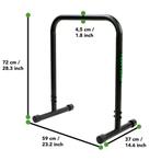 Parallettes Tunturi, Sport en Fitness, Turnen, Ophalen of Verzenden, Nieuw, Materiaal