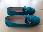 Tod's Tods Gommino turquoise moccasin loafer 37,5 38, Nieuw, Ophalen of Verzenden, Tod’s, Espadrilles of Moccasins