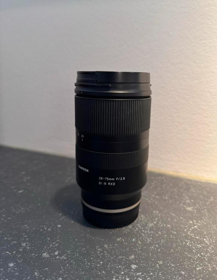 Tamron 28-75mm f/2.8 Di III RXD, Audio, Tv en Foto, Fotografie | Lenzen en Objectieven, Zo goed als nieuw, Standaardlens, Zoom