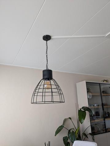 Mooie zware industriële hanglamp  beschikbaar voor biedingen