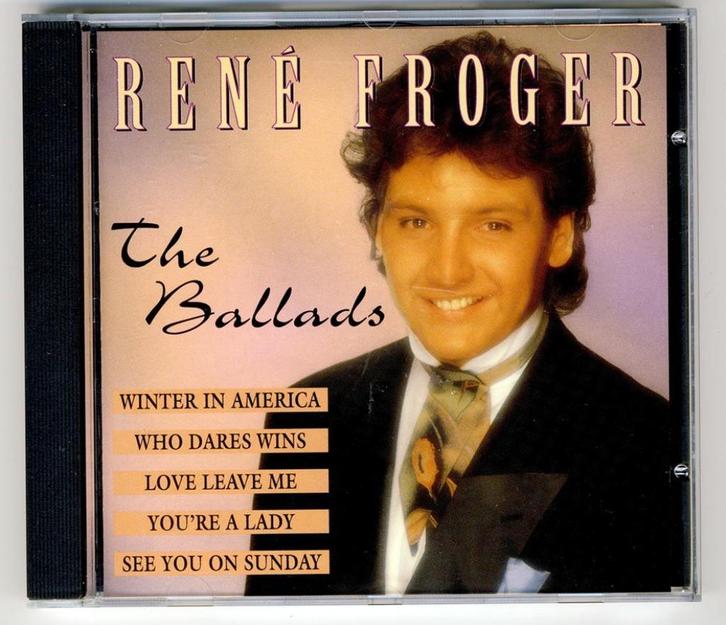 CD - Rene Froger - The Ballads, Cd's en Dvd's, Cd's | Pop, Zo goed als nieuw, 1980 tot 2000, Ophalen