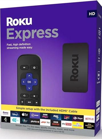 Roku Express - HD Streaming Gemakkelijk! beschikbaar voor biedingen