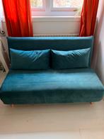 Mooie Slaapbank - Ideaal voor logees!, Huis en Inrichting, Slaapkamer | Slaapbanken, Ophalen, Blauw, Tweepersoons, 140 cm