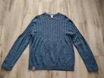 Prachtige blauwe gebreide trui O'Neill, L. Surf kabeltrui., Maat 52/54 (L), Blauw, Onb, O'Neill
