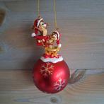 Disney Knabbel en Babbel op kerstbal, Ophalen of Verzenden, Zo goed als nieuw