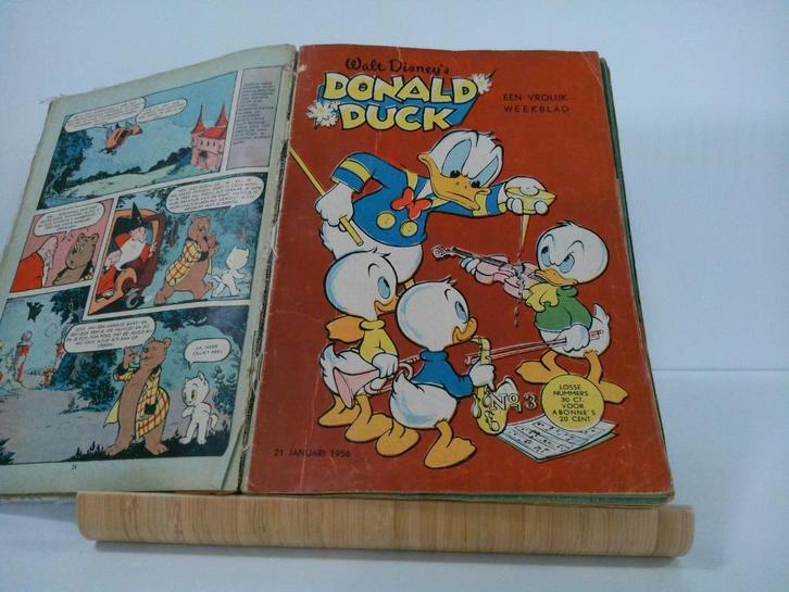 Donald Duck een vrolijk weekblad jaargang 1956 jan-jun, Verzamelen, Tijdschriften, Kranten en Knipsels, Tijdschrift, Nederland