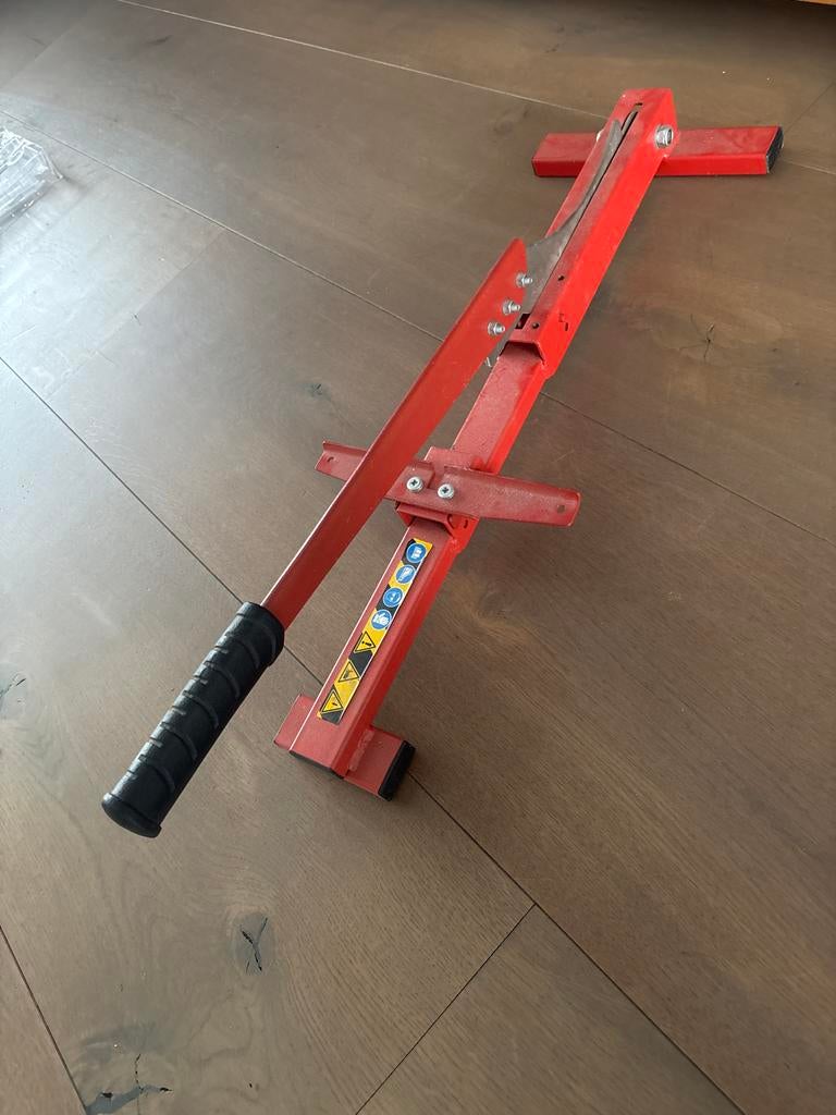 Laminaat/PVC Snijder, Overige materialen, Gebruikt, 50 tot 150 cm, Ophalen of Verzenden