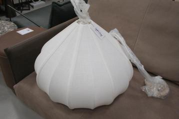 2x hanglamp ZUBEDA Light & living stof creme lampion Ø49 cm beschikbaar voor biedingen