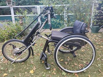 Quickie Helium rolstoel met Roam e-handbike beschikbaar voor biedingen