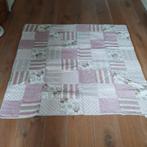 Patchwork plaid roze tinten 140x150, Huis en Inrichting, Ophalen of Verzenden, Zo goed als nieuw