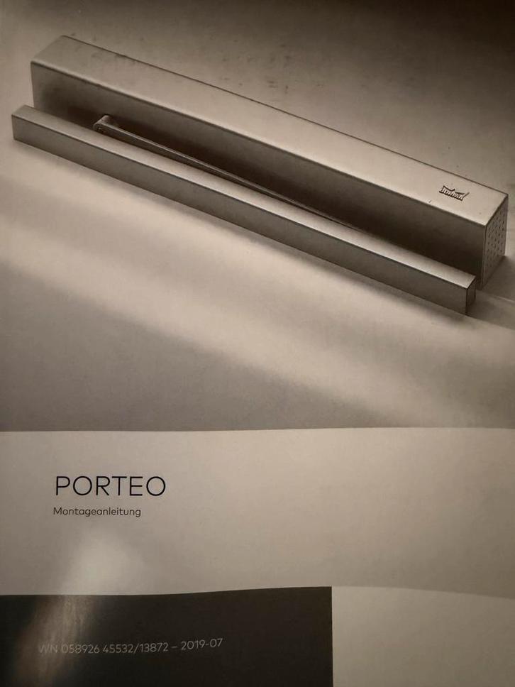 2x Dormakaba PORTEO Automatische Deurdranger - Nieuw in Doos, Doe-het-zelf en Verbouw, Hang- en Sluitwerk, Nieuw, Overige typen