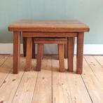 Lucky Vintage Mimi Set Brutalistische Bijzettafeltjes, Ophalen, Huis en Inrichting