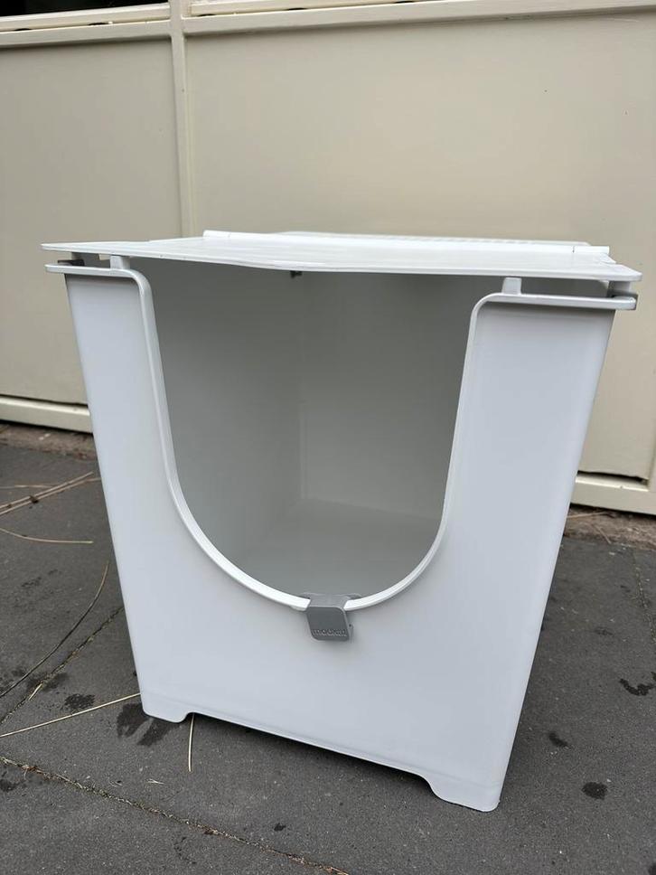 Modkat Kattenbak Flip Wit, Dieren en Toebehoren, Kattenbakken, Gebruikt, Open, Ophalen