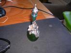 Een leuke parfumfles geen merk te vinden doe een bod., Ophalen of Verzenden, Gebruikt, Miniatuur