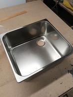 Nieuwe rvs spoelbak 35*32 cm 15cm hoog, Caravans en Kamperen, Camper-accessoires, Nieuw, De wit, Wit, Ophalen