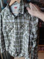 Levi's overhemd medium slimfit heren, Zo goed als nieuw, Levi’s, Groen, Halswijdte 39/40 (M)