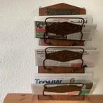 Bijz.mooie ANTIEKE Tijdschrift - krantenhouder!, Antiek en Kunst, Ophalen of Verzenden