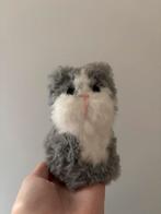 Gehaakte fluffy kat knuffel, Verzenden, Nieuw, Poes