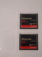 CF Compact flash 64gb Sandisk Extreme PRO 160 mb/s, Sandisk Extreme, Ophalen of Verzenden, Zo goed als nieuw, Compact Flash (CF)