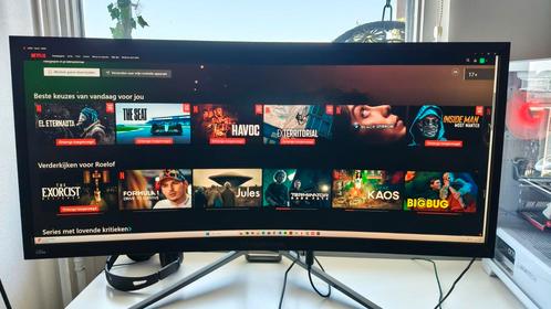 Acer Predator Z35P gaming 35" monitor te koop., Computers en Software, Monitoren, Gebruikt, 101 t/m 150 Hz, HDMI, Gaming, Ingebouwde speakers