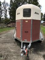 Paardentrailer voor 2 paarden, Dieren en Toebehoren, Ophalen, Gebruikt, Hout, 2-paards trailer