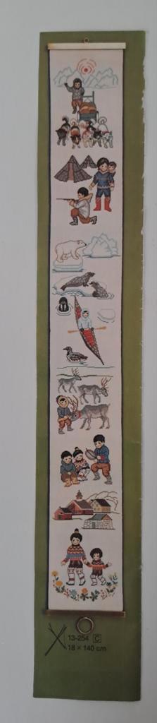 Eva Rosenstand origineel borduurpatroon schellekoord, Hobby en Vrije tijd, Borduren en Borduurmachines, Zo goed als nieuw, Patroon