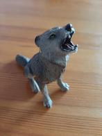 Wolf huilend, dierfiguur Bullyland, Ophalen of Verzenden, Gebruikt, Overige soorten, Beeldje of Figuurtje