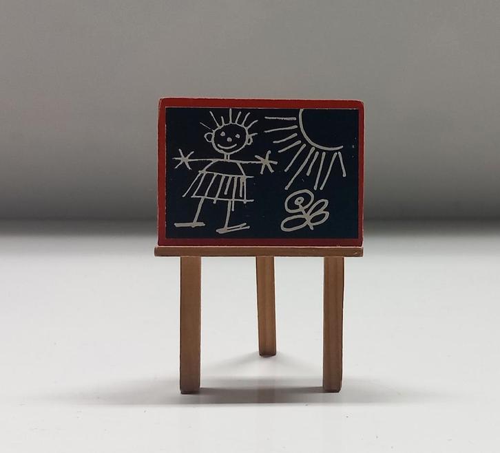 Lundby school/krijtbord, Kijk, Kies en Koop!, Verzamelen, Poppenhuizen en Toebehoren, Gebruikt, Gebruiksvoorwerp, Ophalen of Verzenden