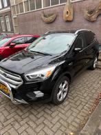 ford kuga 2017 lage km distributierirm vervangen1.5 nap, Voorwielaandrijving, Zwart, Leder en Stof, Zwart