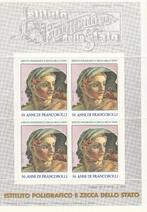 Italie POSTZEGELBLOK 50jaar postzegel privé uitgave, Ophalen of Verzenden