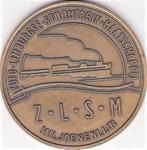 ZUID - LIMBURGSE - STOOMTREIN MAATSCHAPPIJ MILJOENENLIJN, Postzegels en Munten, Penningen en Medailles, Ophalen of Verzenden, Overige materialen